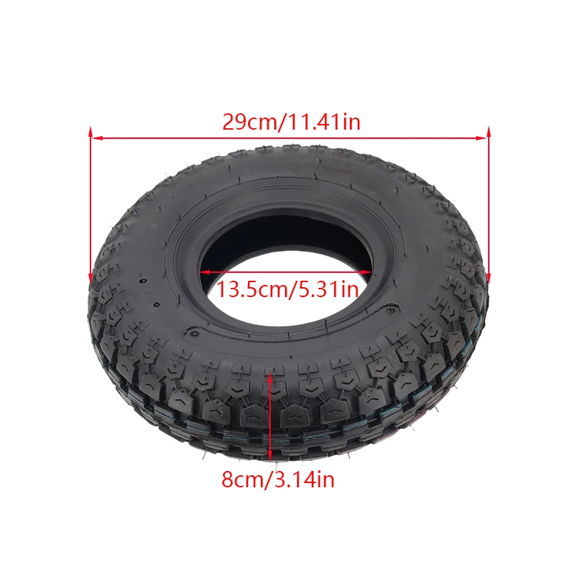 Pneu quadrado 3.50-5 Adequado para empilhadeiras pequenas e motocicletas