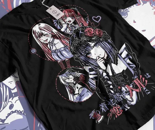 Camiseta Marin Kitagawa My Dress Up Darling Girl Anime amantes regalo camisa todas las tallas 100 algodón