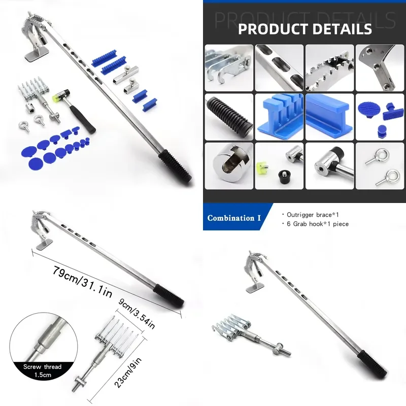 AI PDR Body Paintless Dent Repair Machine Car Body Paintless Dent Removal Tools and Kits