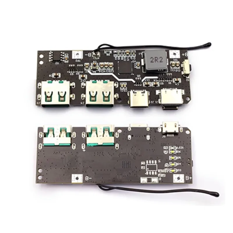 22.5W Power Bank 5-port Two-way Fast Charging Mobile Power Module, Circuit Board, DIY Motherboard, Nesting QC4+PD3.0