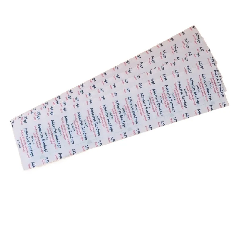 50pcs/set 38*38mm Transparent Band Aid Square Shaped Round Conner Wound Plaster for Children Kids Patch Skin Adhesive Woundplast