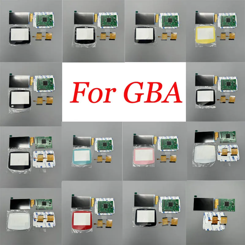 New 2.9 Inch For GBA IPS LCD no cut shell required easy to install IPS high brightness LCD kit for Gameboy advance GBA