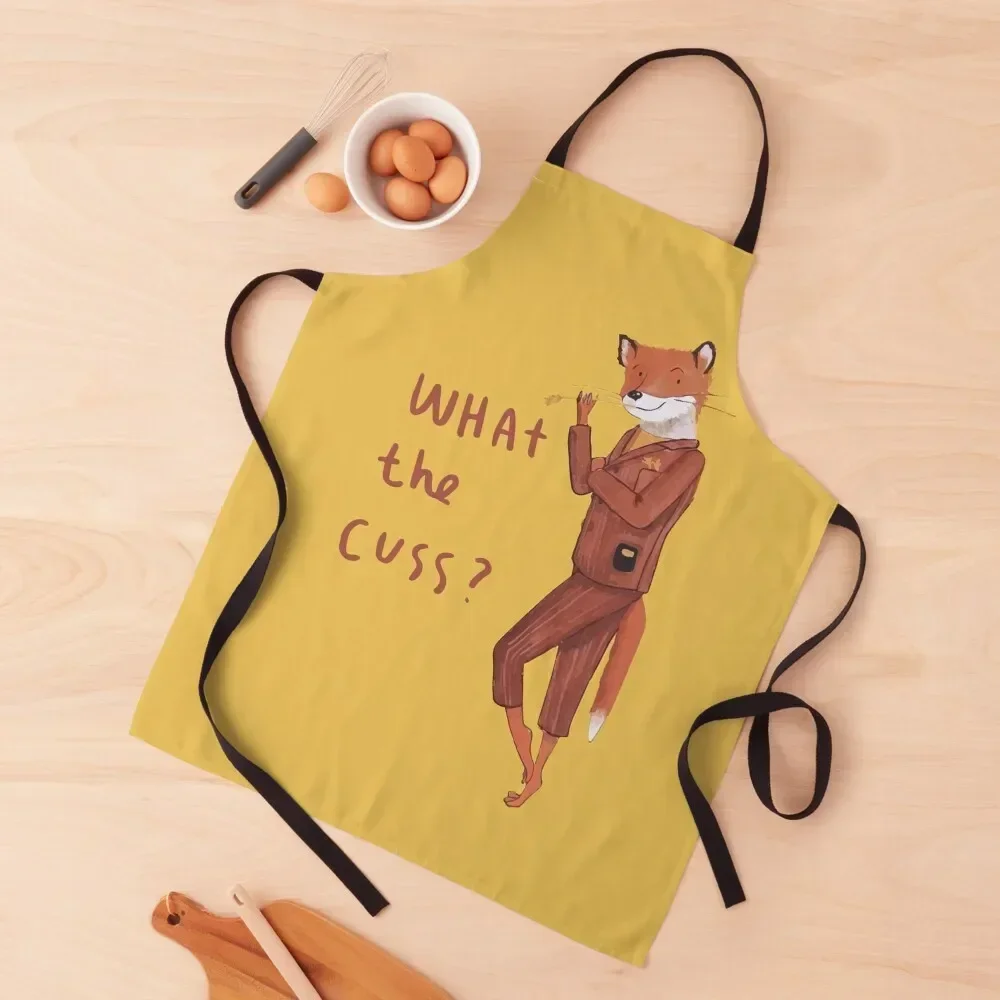 

Fantastic Mr Fox Apron restaurant accessories Household Items Kitchen Kitchen Kawaii Accessories kitchen and home Apron