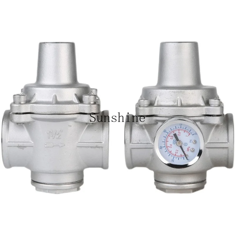 

Household tap water adjustable YZ11X-16P stainless steel threaded branch pipe pressure reducing valve