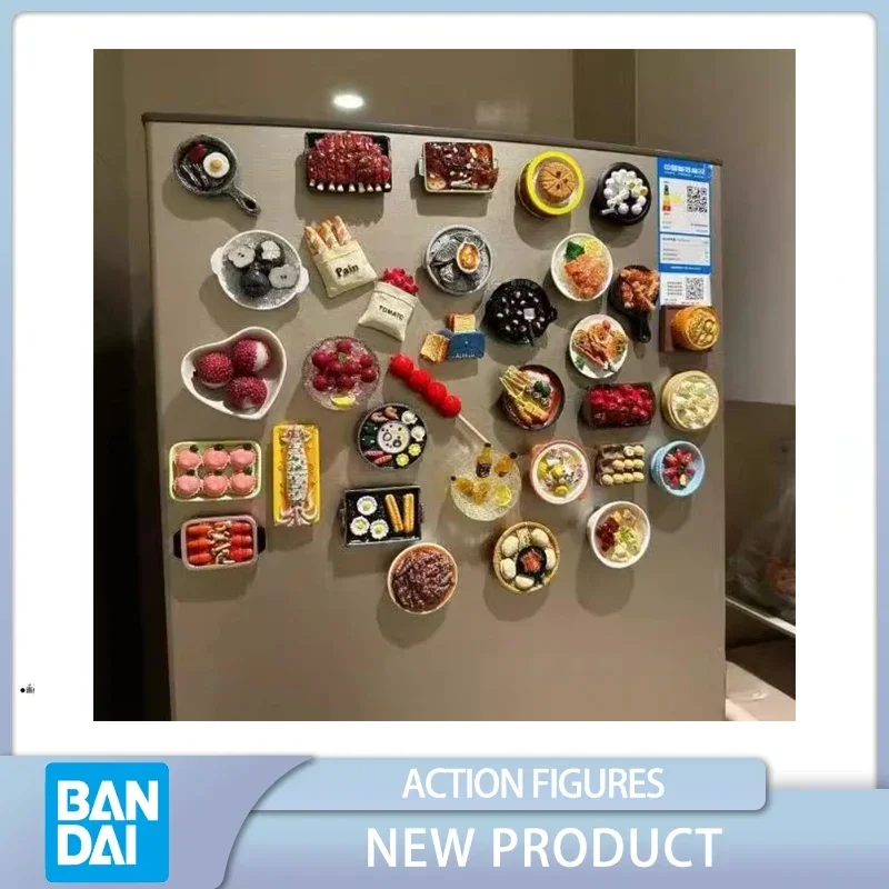 

Blind Box Fridge Magnet Good-looking Food Modeling Holiday Gifts Action Figure Model Toys