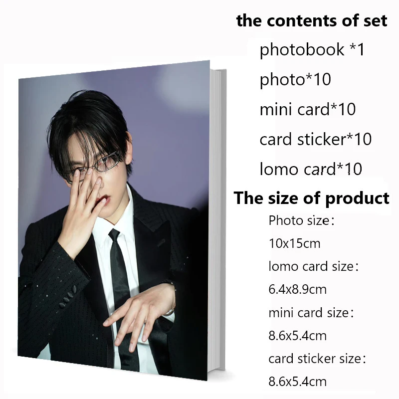 

Series2 Si-wan Yim Si Wan Photobook Set With Photo Lomo Card Mini Card Sticker Calendar Picturebook Photo Album Artbook