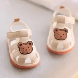 Girls Sandals Baby Girls Boys Sandals Newborn Infant Shoes Casual Soft Bottom Non-Slip Breathable