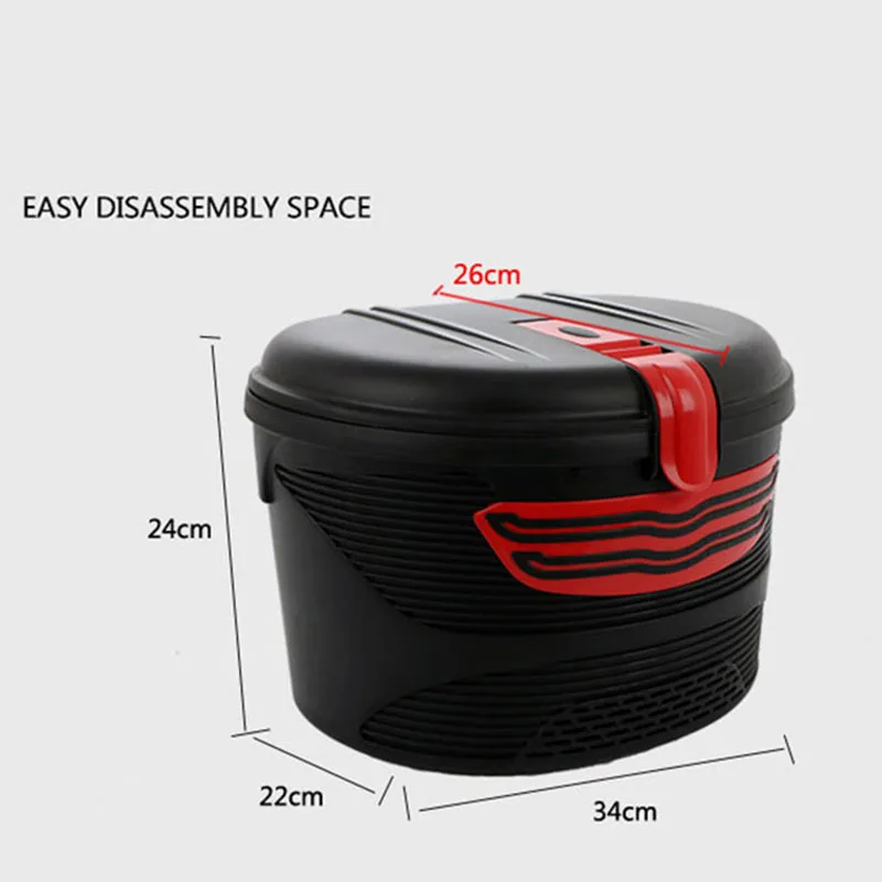 

Electric Scooter Storage Carrying Basket With Lock For Xiaomi M365 Foldable Electric E-Bike Scooter