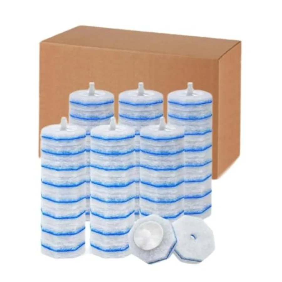 

60 сменных блоков для чистки унитаза Clorox, одноразовые чистящие подушечки для большинства систем унитазов