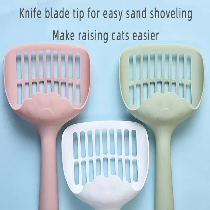 Large New Litter High-grade Large Hole Sand Leaking Can Be Hung Litter Box Cat Feces Shovel