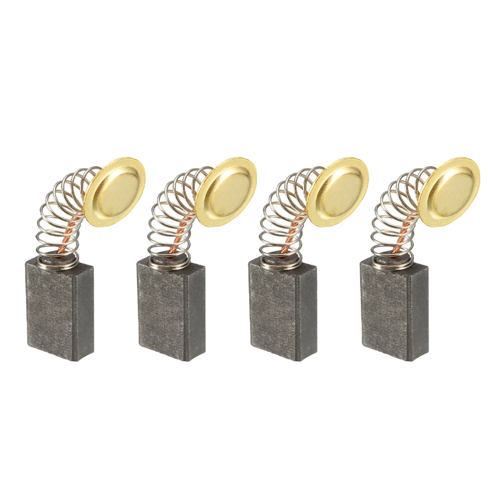 4 Pcs Motor Carbon Brush Engine Replacement Parts Carbon Metal Spare Parts Spring 25mm Vacuum Cleaners Angle Grinder