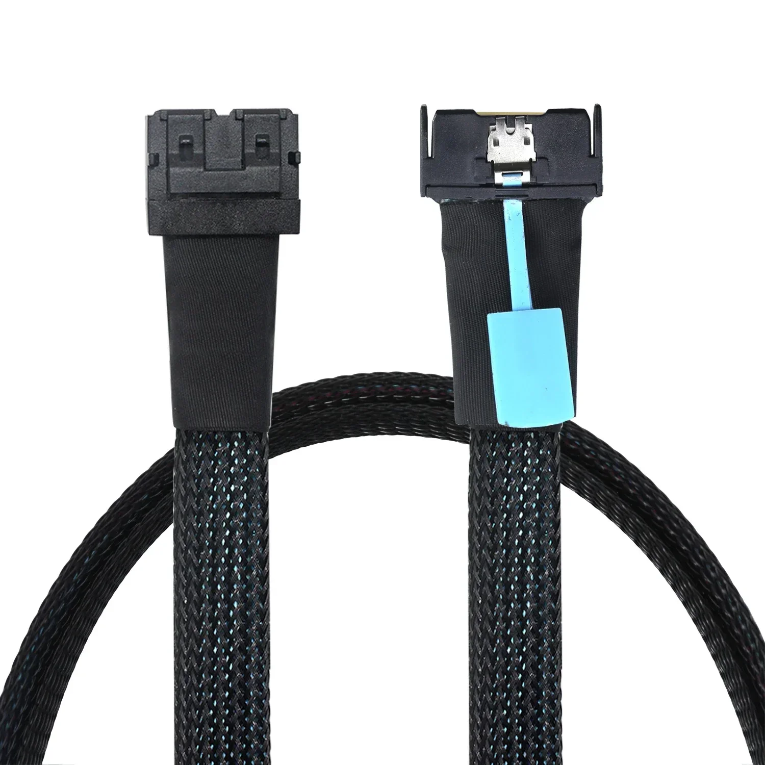 

PCI-E 5.0 MCIO 8X 74Pin to 8X двойной 36Pin Mini SAS HD SFF-8643 Кабель-удлинитель для передачи данных и шнур