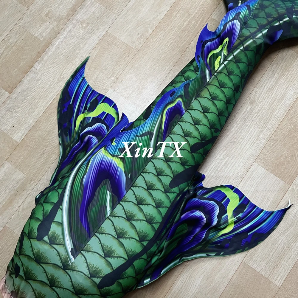 Mermaid Tail Swim Adult Woman Bikini Swimsuit Aquarium Stage Show Summer Beach Resort Pool Party Light Stretch Fabric Cosplay