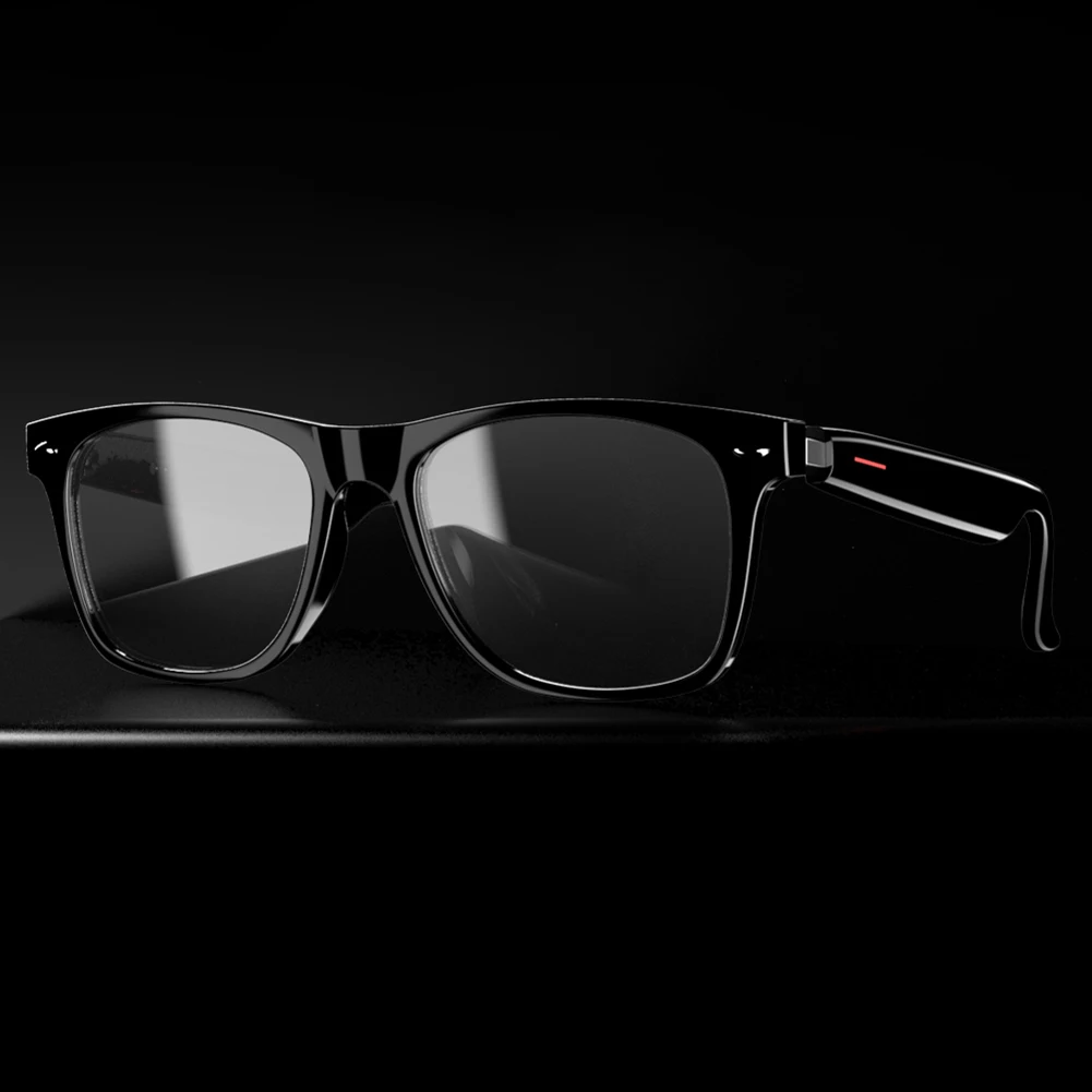 BT Audio Glasses with Open Ear Speaker Wearable Eyeglass Hands-Free Calls & Built-in Microphone for Men & Woman
