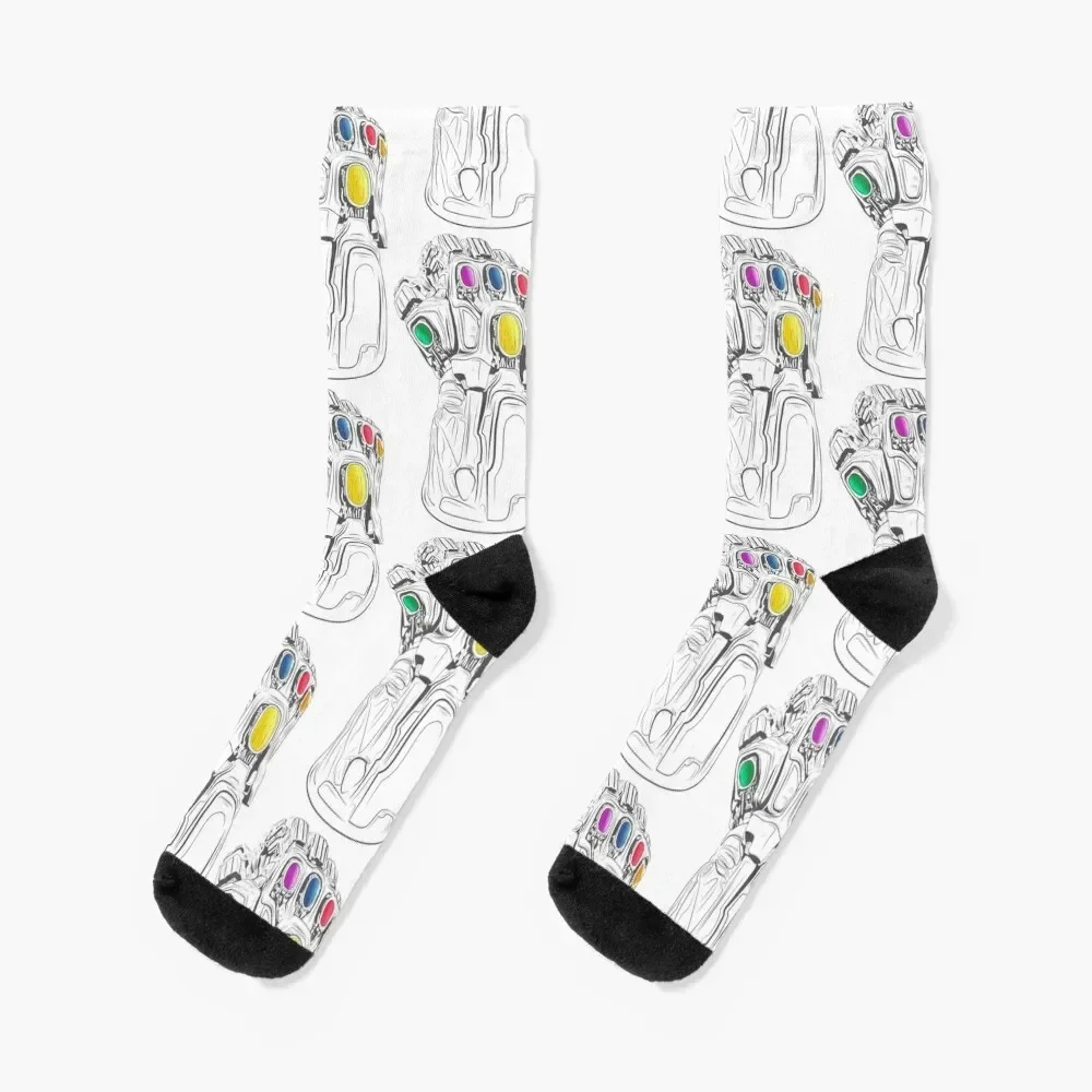 

Nano Gauntlet White Socks essential Christmas set Boy Child Socks Women's