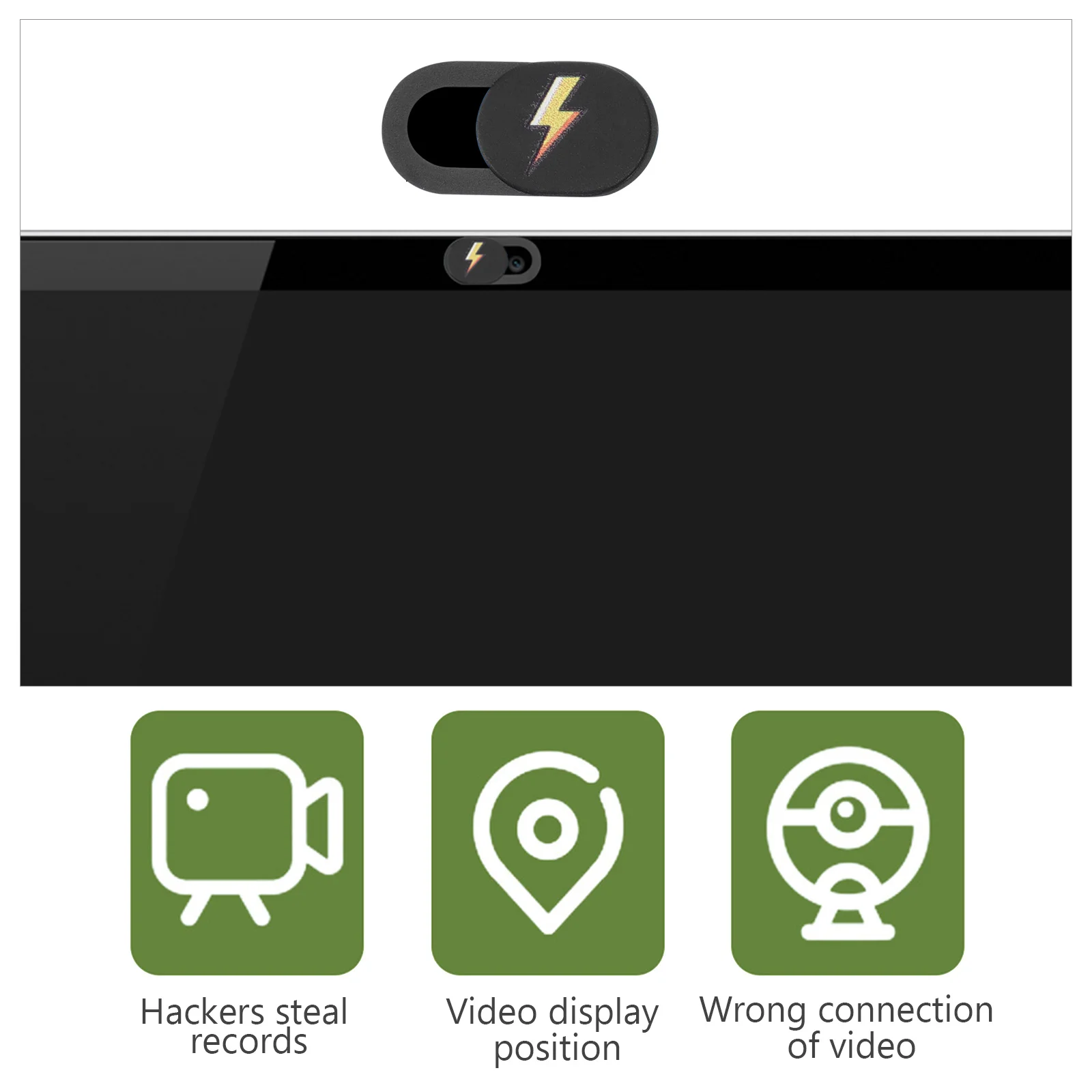 

3Pcs Webcam Privacy Covers Multi-Purpose Anti-Hacking Camera Protectors for Laptop Tablet Mobile Phone Accessories