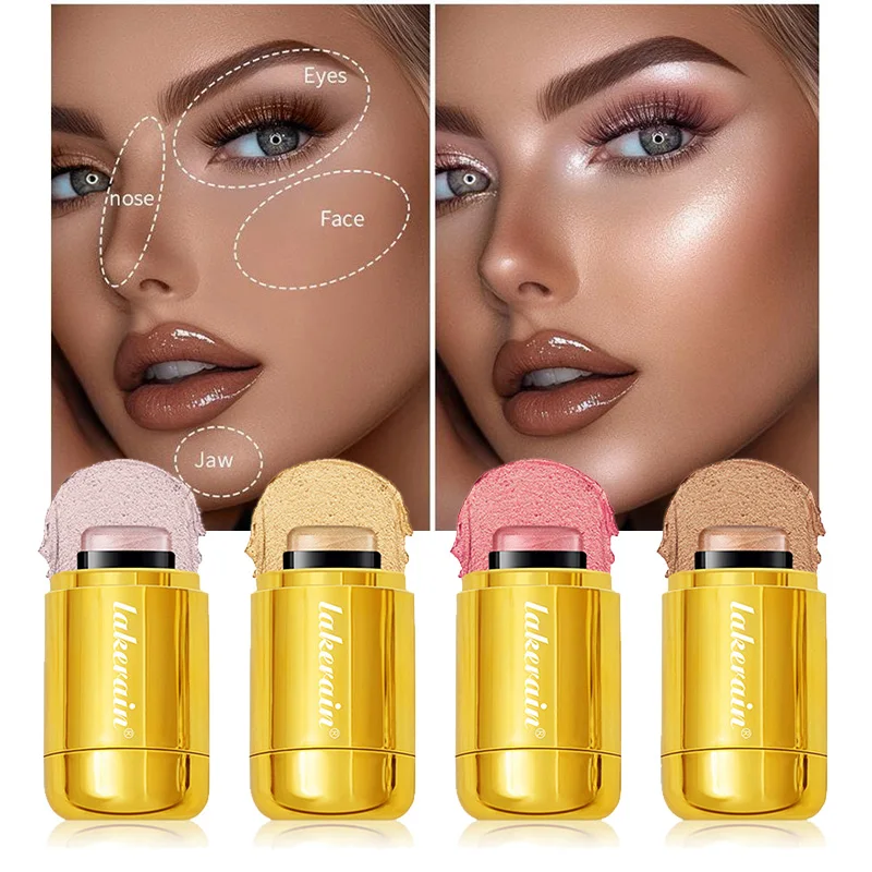 Text marker und Kontur stift Lidschatten Text marker Stick Umriss Mehrzweck natürlichen Make-up-Effekt Gesichts aufhellung produkt