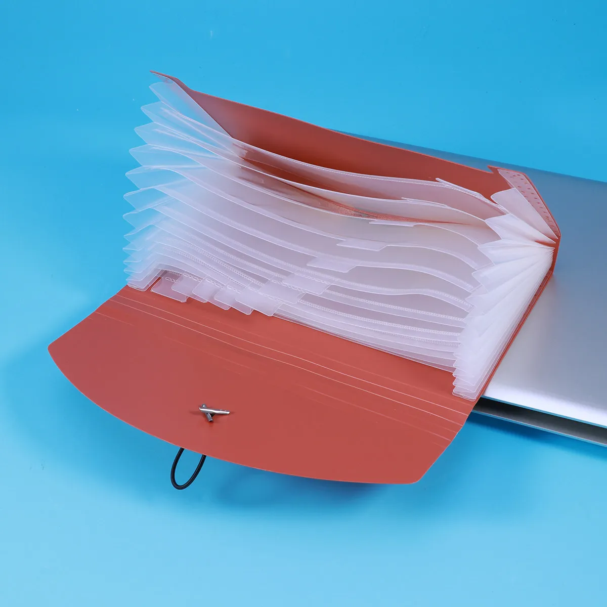 

Expanding File Folder 13 Layers Portable Document Organizer Waterproof PP Material for Office School Filing Needs Accordion