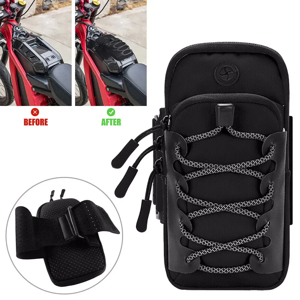 Motorcycle Battery Cover Mobile Phone Storage Bag Sport Armband Bag For Sur-Ron Sur Ron Surron X S Segway X160 X260