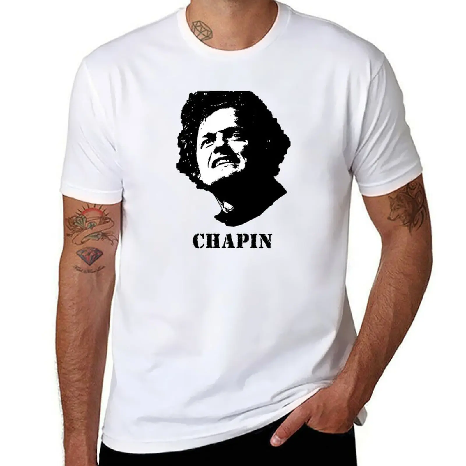

Chapin - in the style of Ché. T-Shirt t shirt men 100% cotton luxury brand man t shirt graphic T-Shirt