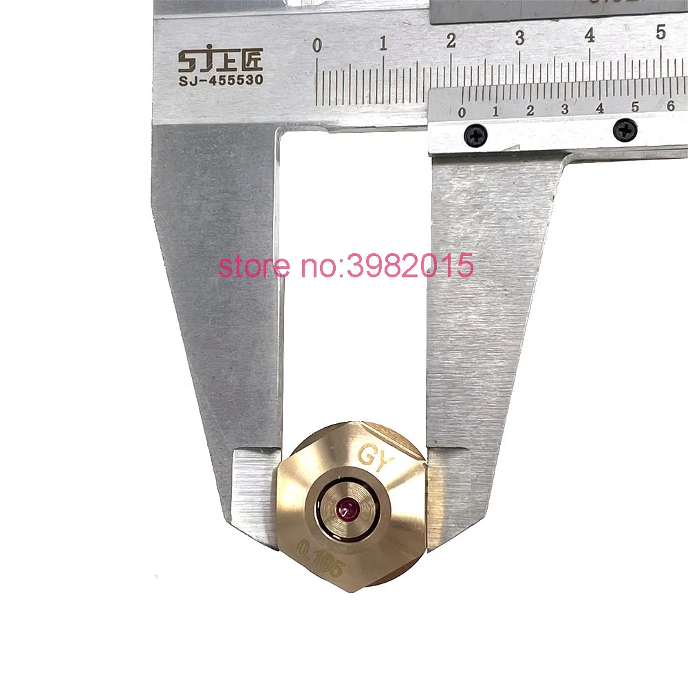 EDM Phần Ruby Molypden Dây Guider 0.192Mm Ruby Nước Vòi Phun Tấm Làm Mát 0.195Mm Cho Tốc Độ Trung Bình Cắt Dây máy