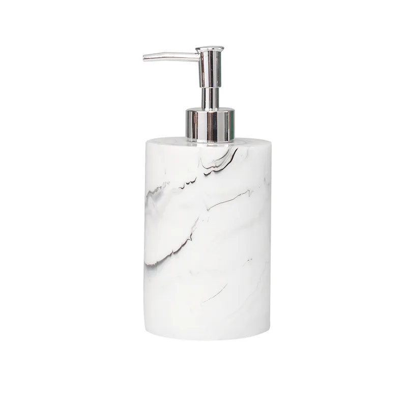 Hotel Bathroom Letter Hand Sanitizer Bottle Shampoo and Shower Gel Press Dispensing Bottle