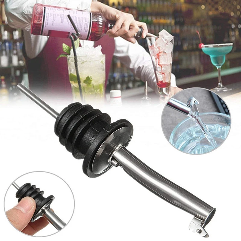 10-Pack Stainless Steel Wine Pourers Liquor Pour Spouts Set & 1X 2 In 1 Slicer Planer Potato Carrot Grinder Kitchen Tool