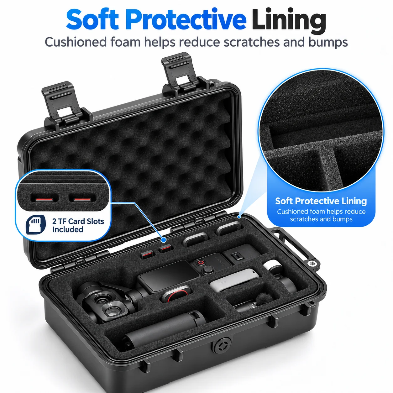 حافظة صلبة لجهاز DJI OSMO Pock - مراجعة Drone Camera Case وسعره