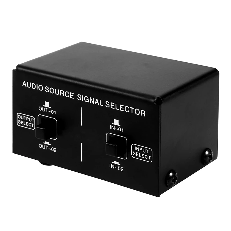 2 In 2 Out Audio Source Signal Selection Switcher Audio Distributor Signal Selector Tone Volume Stereo Amplifier Board