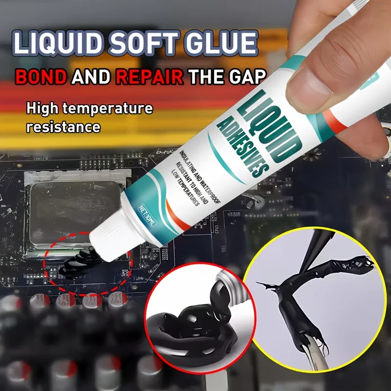 Liquid Electrical Tape,High Temperature Insulation Glue for Wire and Cable Repair,Fire Retardant,Fast Drying,Sealing Connections