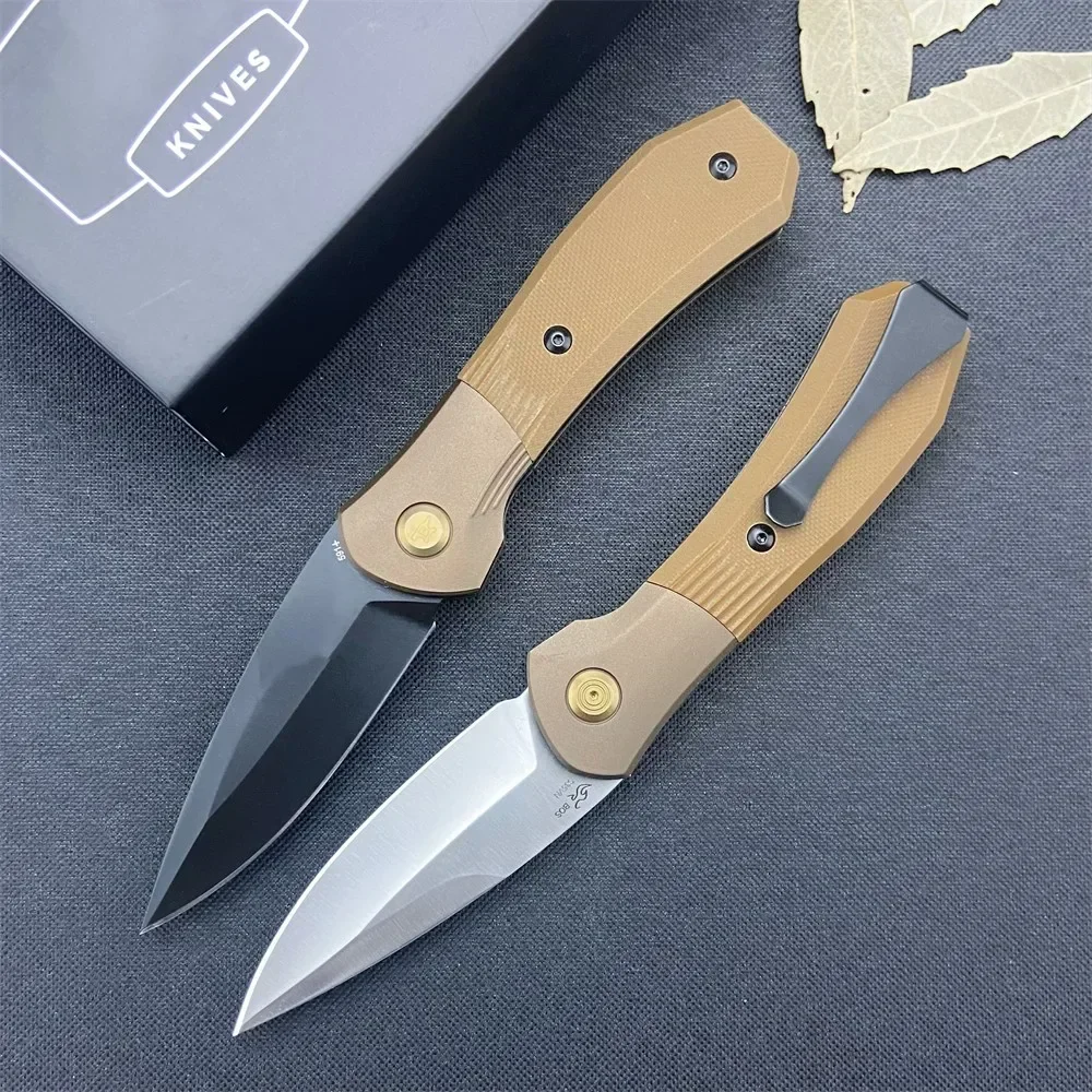 

Pocket 591 Paradigm Shift Folding Knife S35VN Blade G10 Handle Outdoor Safety Utility Knives Tactical Survival Knife EDC Tool