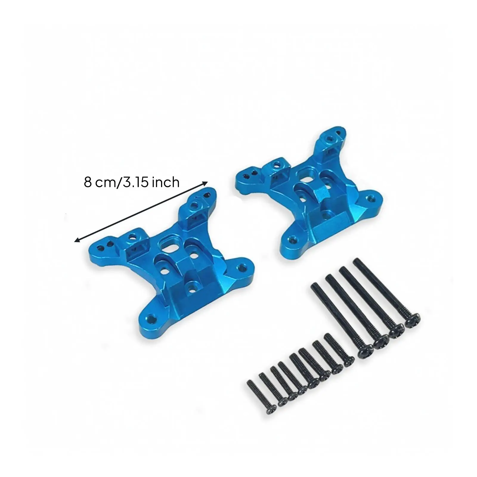 Precision Shock Absorber Mount for 1/16 RC Car Model 16101 16102 16103 Aluminum Upgrade Kit