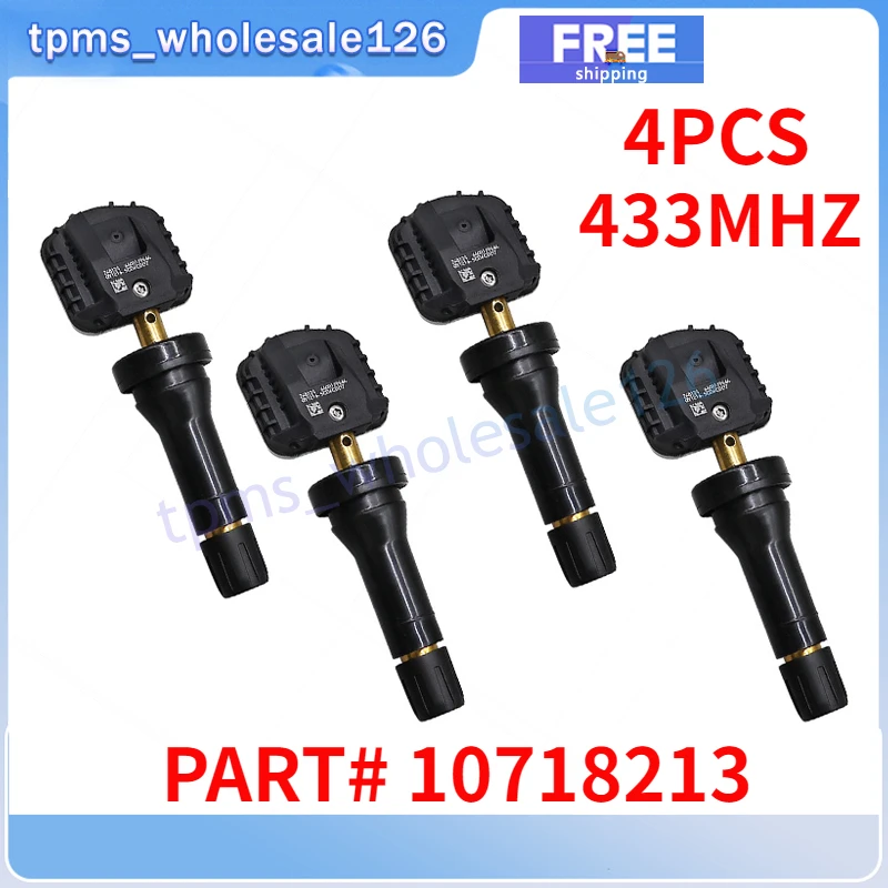 10718213 Tire Sensor 4PCS For 2020-2023 MG HS MG5 Navigation eMG6 ROEWE CLEVER IMAX8 TPMS Tyre Pressure Monitoring System 433MHZ