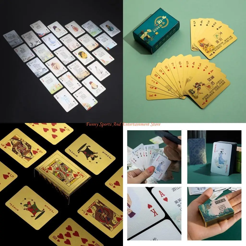 

C4DE водонепроницаемые покерные карты миниатюрные покерные карты в кукол Mini Cards