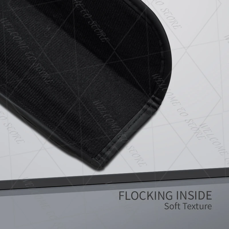 2 قطعة ل Tuscani شعار شعار Rohens كوبيه N خط Tiburon الجلود حزام أمان السيارة غطاء الكتف منصات الديكور الداخلي