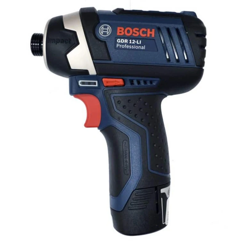 BOSCH GDR 12-LI Lithium Battery Impact Screwdriver 12V Cordless 1/4in 105Nm Install Maintenance Power Tools Electric Wrench