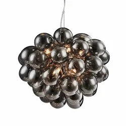Bubble Glass LED Hanging Lamps Chandelier Lighting Suspension for Living Room Home Decor Indoor Lighting