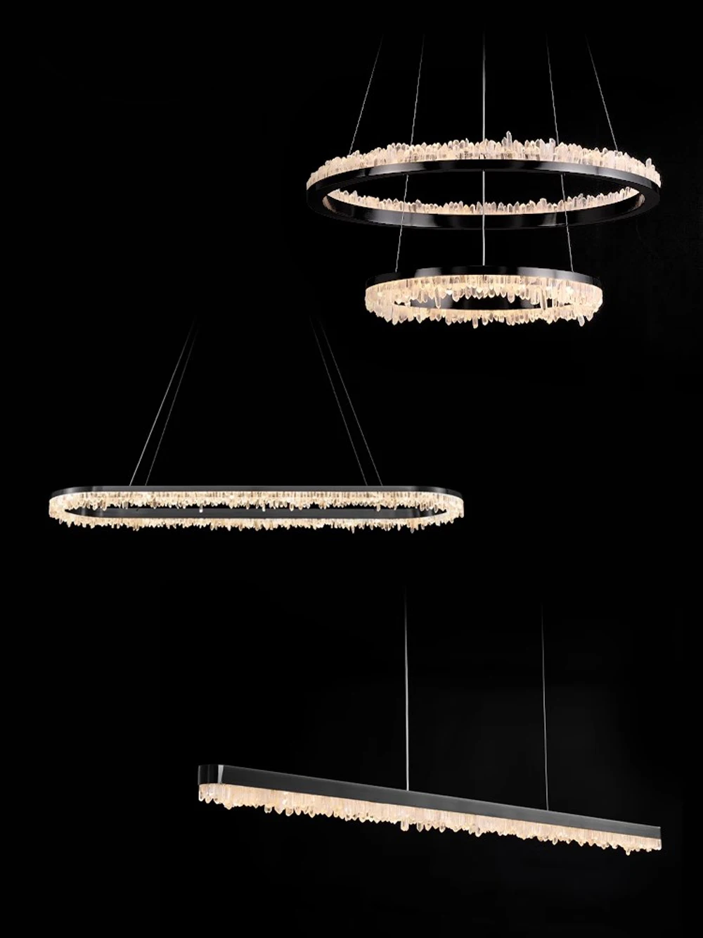 Trend K9 Crystal Series Chandeliers