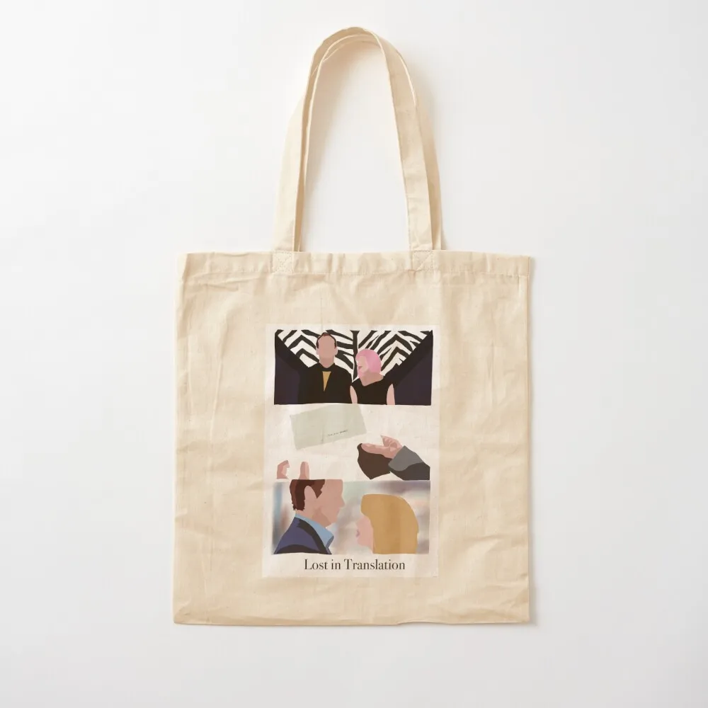 Lost in Translation Tote Bag Lady bags tote bag canvas shopper bag woman Canvas for women