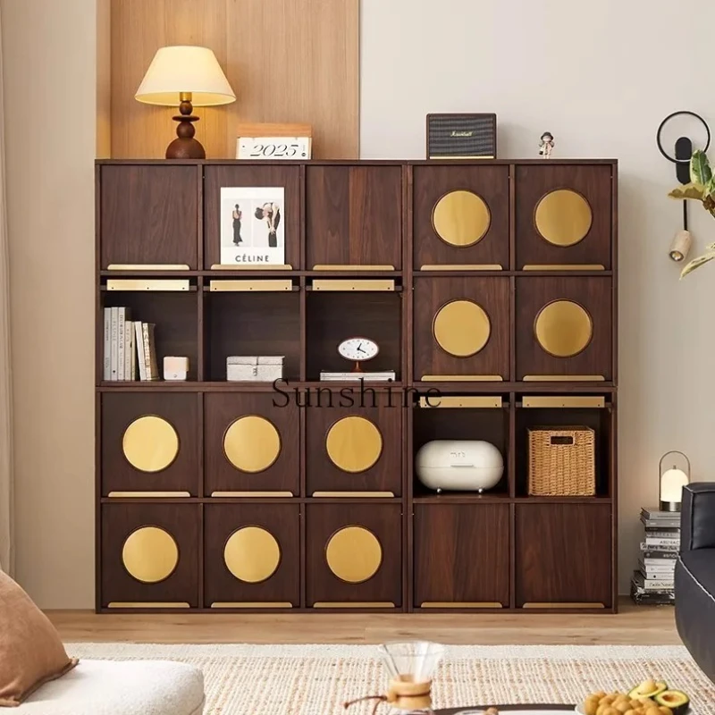 

Living room wall locker antique bedroom storage display cabinet