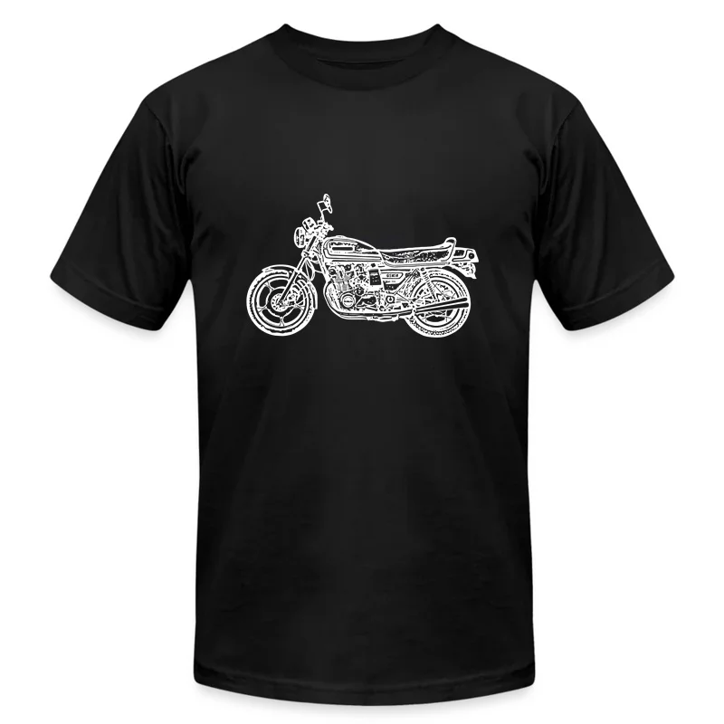 2024 Men Suzukis GS 850G Motorbike Fan T-shirt Casual T Shirt Graphic Summer Short Sleeves 100% Cotton S-3XL