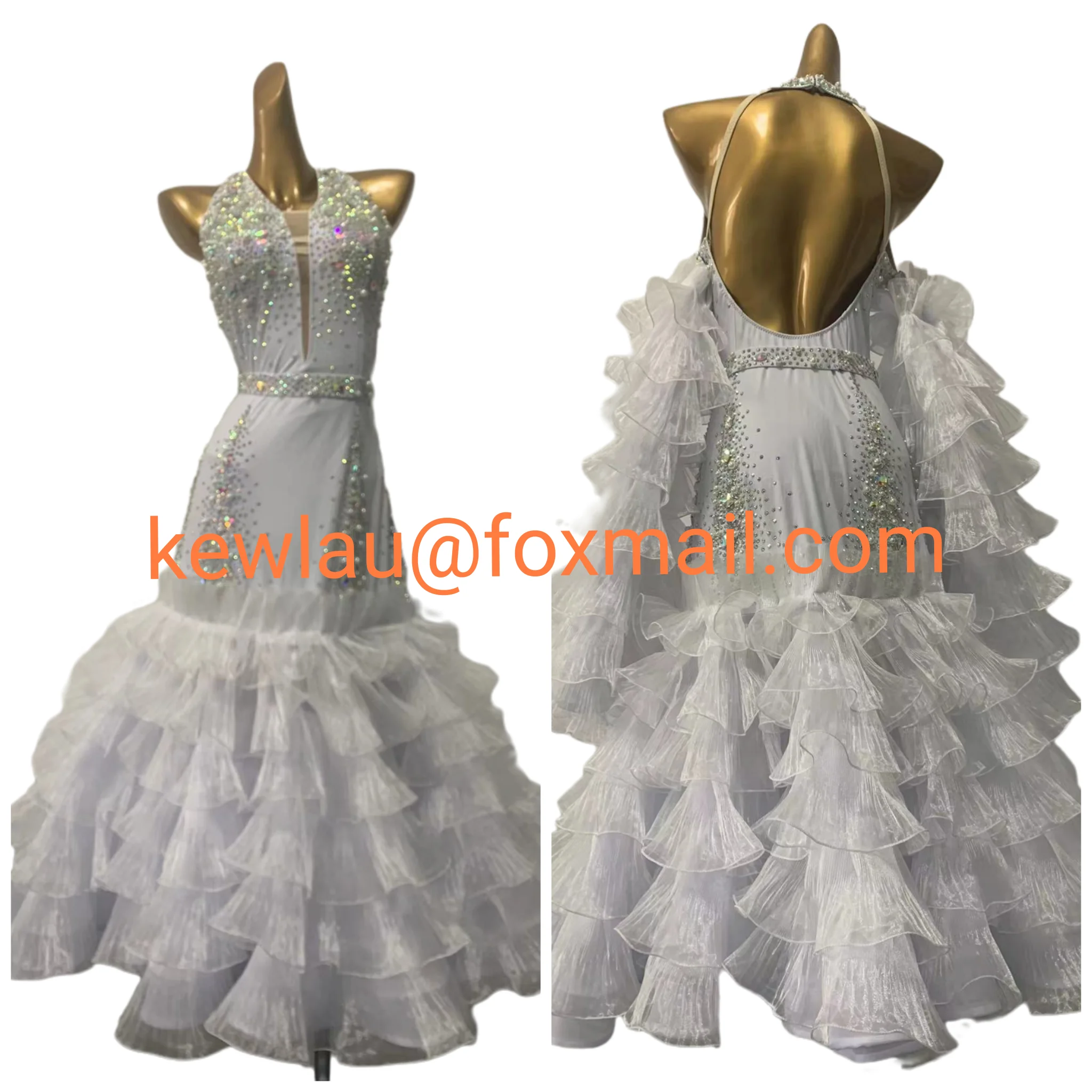 WHYNOT DANCE  stock sale Ballroom Waltz  Flamenco Dance  Costume Competition  modern Dress Fast Free shipping for Girls or Women