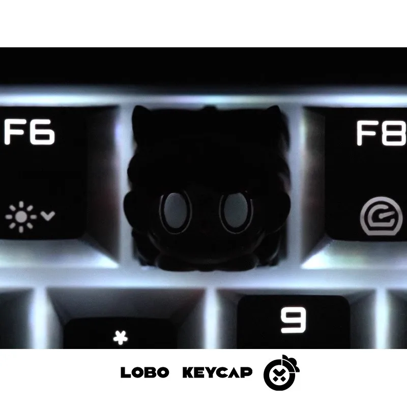 Undead Theme Keycaps 1pcs Chrry Profile Mechanical Keyboards Resin Cross Shaft 3d Anime Game Cartoon Cute Collection Gift Keycap