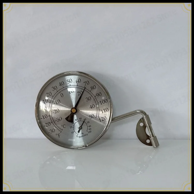 100Mm Bronze Thermometer with Connecting Rod