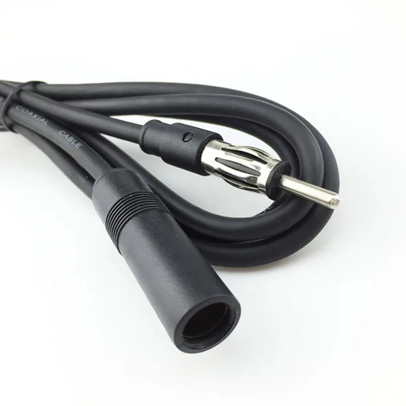 Cable de Audio para Radio, CD de coche, antena de Radio, línea de extensión macho a hembra, Cables de conversión de interfaz Universal