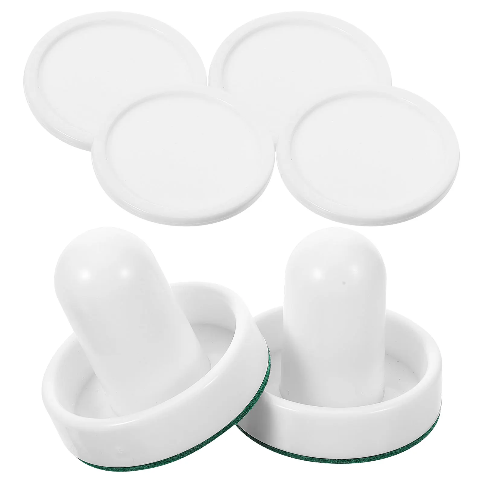 

1Set Air Hockey Pucks and Sliders Stable Material Replacement Ice Hockey Paddle Parts for Competitive Game Fun