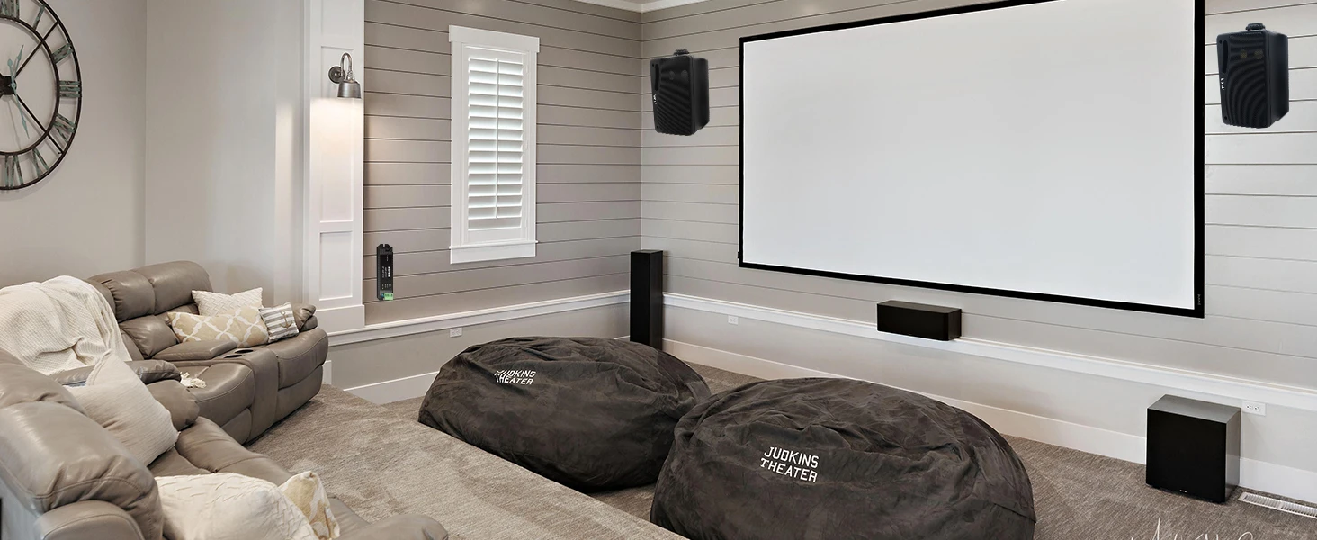 Amplificadores Bluetooth Herdio, Mini Amplificador de Audio para el Hogar, para Altavoces de Música en Pared o Techo del