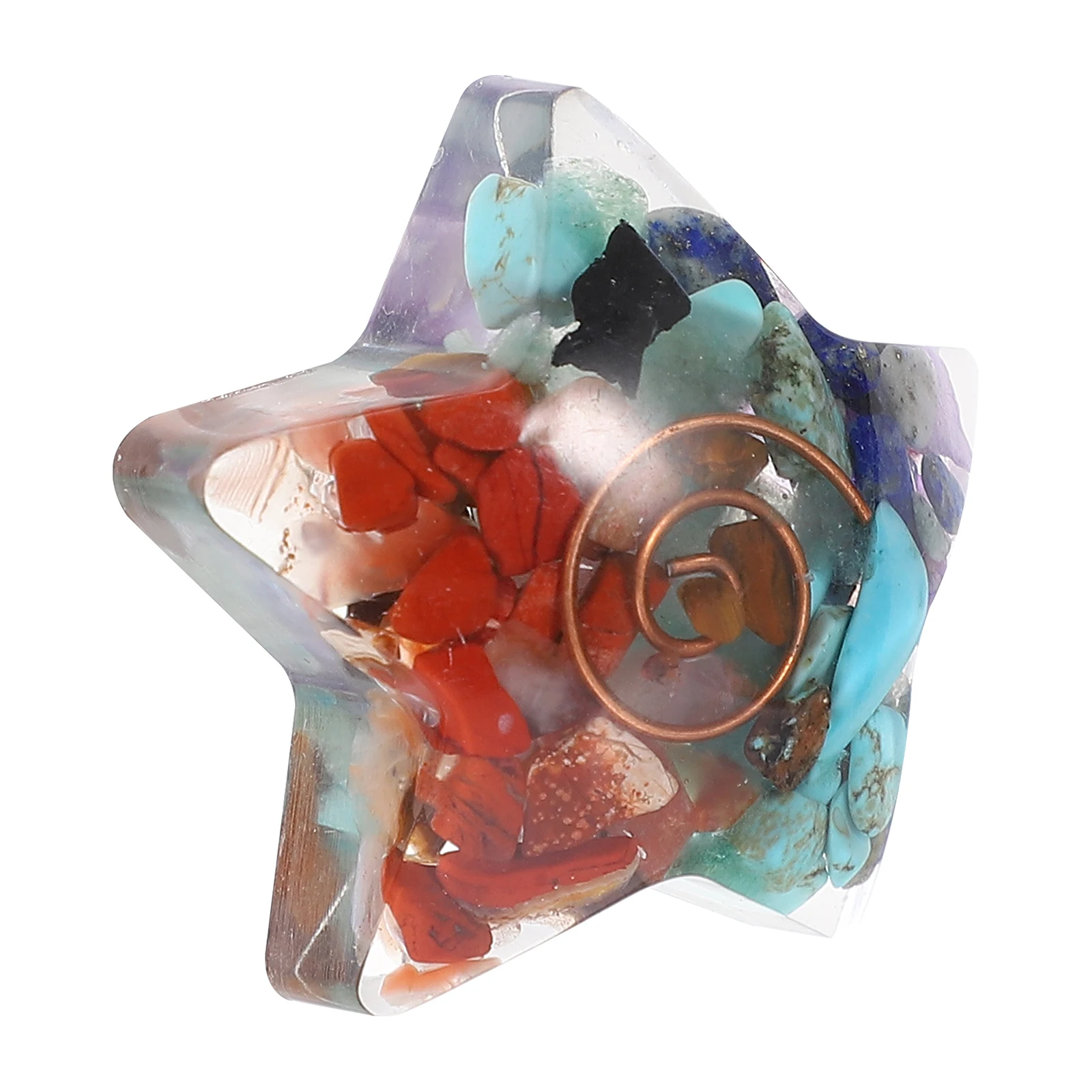 

Star Ornaments Decorations Home Accessory Household Stone Resin Pocket Delicate Decorative Desktop Crafts Wear-resistant