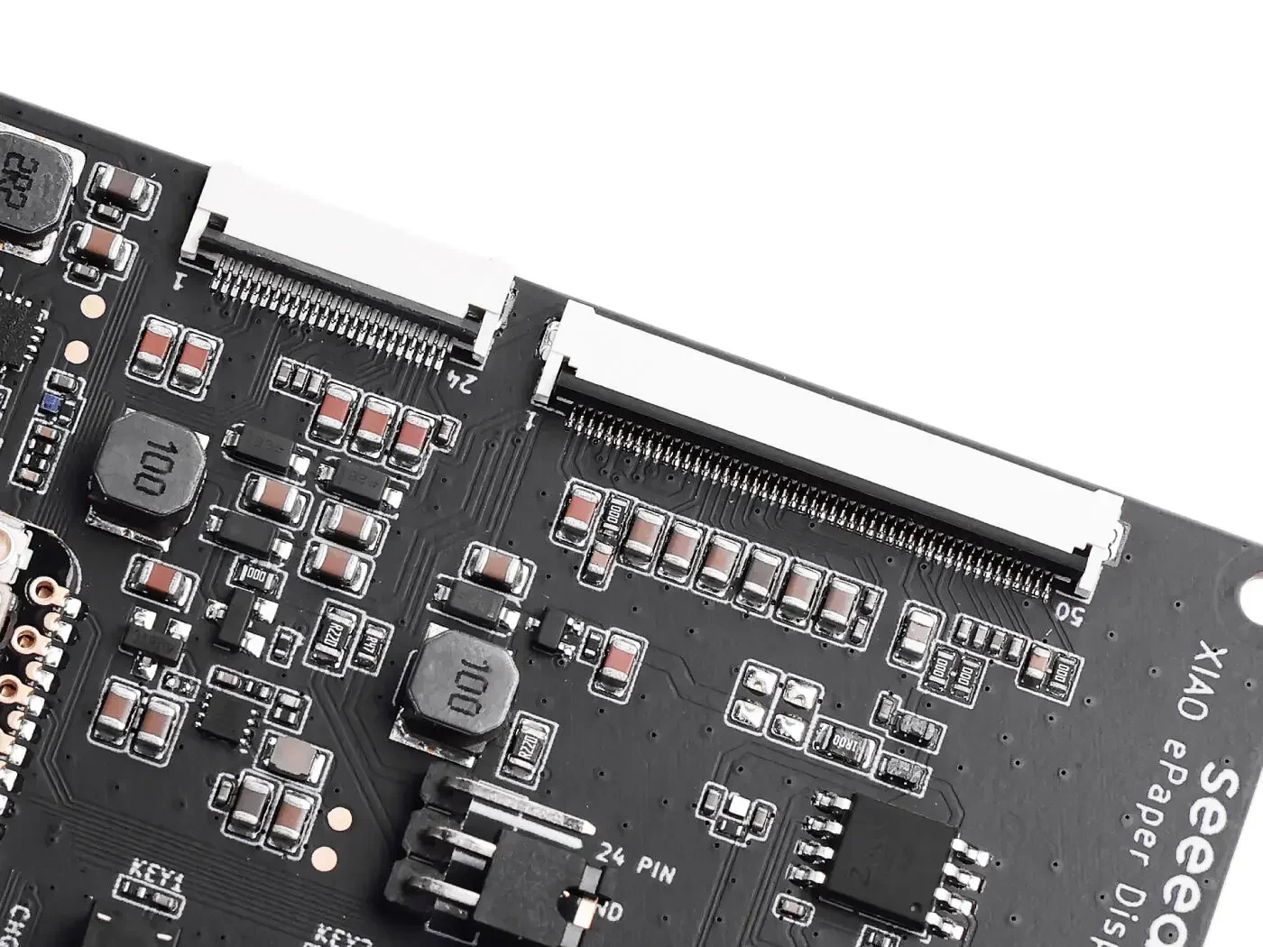 لوحة عرض XIAO ePaper EE04، مدعومة من XIAO ESP32-S3 Plus، لمشروع الورق الإلكتروني منخفض الطاقة، تدعم شاشة ePaper ذات 50 دبوسًا و24 سنًا #6