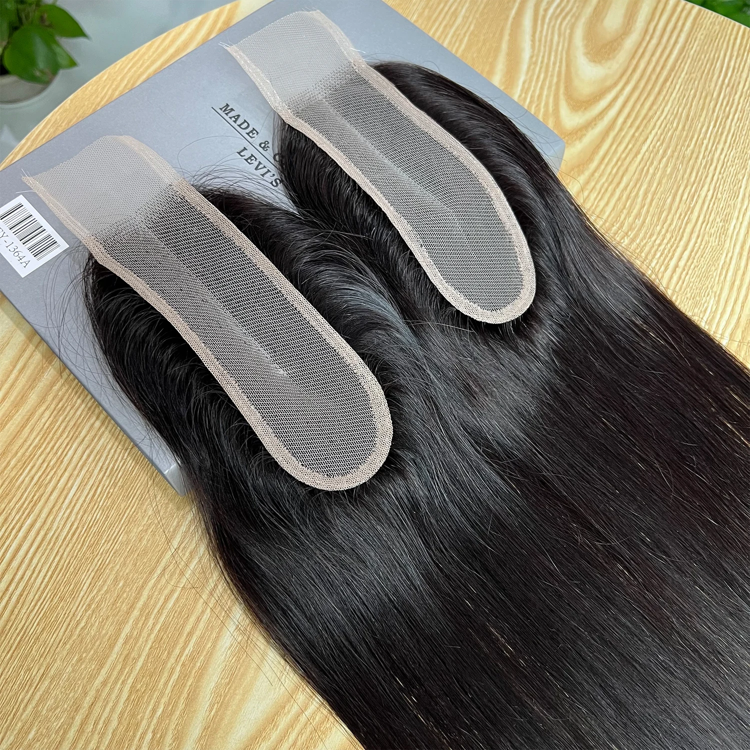 SWANEE 2x6 Lace Closure Vietnamese Hair Straight Closure 100% Human Hair Rtraight Lace Frontal Closure Natural Color Remy Hair